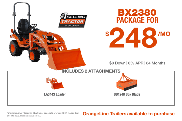 BX2380 Tractor Package