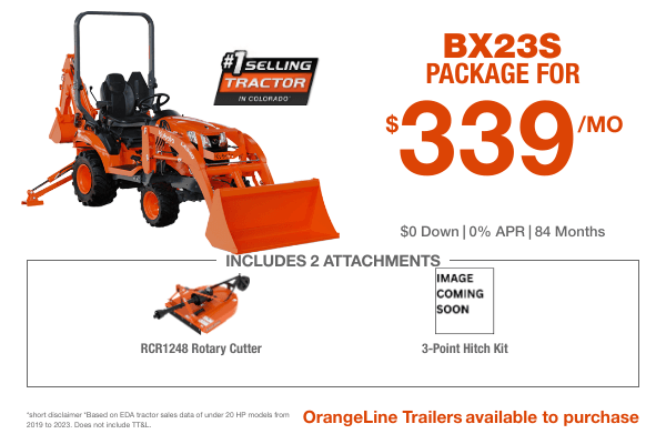 BX23S Tractor Package